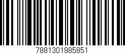 Código de barras (EAN, GTIN, SKU, ISBN): '7881301985851'