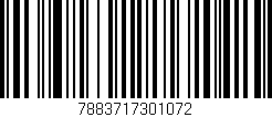 Código de barras (EAN, GTIN, SKU, ISBN): '7883717301072'