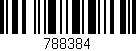 Código de barras (EAN, GTIN, SKU, ISBN): '788384'