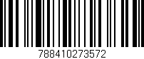 Código de barras (EAN, GTIN, SKU, ISBN): '788410273572'