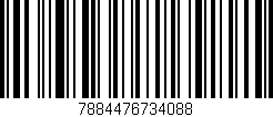 Código de barras (EAN, GTIN, SKU, ISBN): '7884476734088'