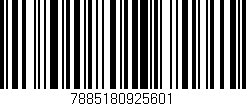 Código de barras (EAN, GTIN, SKU, ISBN): '7885180925601'