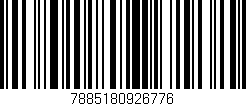 Código de barras (EAN, GTIN, SKU, ISBN): '7885180926776'