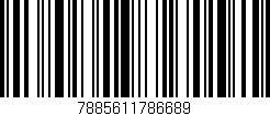 Código de barras (EAN, GTIN, SKU, ISBN): '7885611786689'