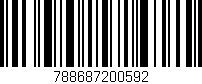 Código de barras (EAN, GTIN, SKU, ISBN): '788687200592'