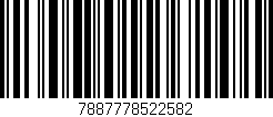 Código de barras (EAN, GTIN, SKU, ISBN): '7887778522582'