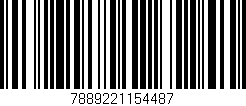 Código de barras (EAN, GTIN, SKU, ISBN): '7889221154487'