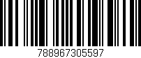 Código de barras (EAN, GTIN, SKU, ISBN): '788967305597'