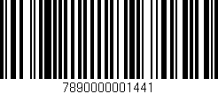 Código de barras (EAN, GTIN, SKU, ISBN): '7890000001441'
