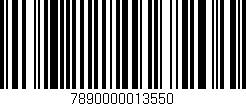 Código de barras (EAN, GTIN, SKU, ISBN): '7890000013550'