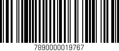 Código de barras (EAN, GTIN, SKU, ISBN): '7890000019767'