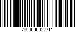 Código de barras (EAN, GTIN, SKU, ISBN): '7890000032711'