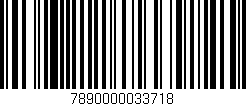 Código de barras (EAN, GTIN, SKU, ISBN): '7890000033718'