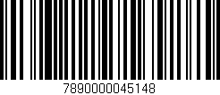 Código de barras (EAN, GTIN, SKU, ISBN): '7890000045148'
