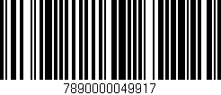 Código de barras (EAN, GTIN, SKU, ISBN): '7890000049917'