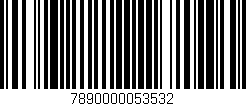 Código de barras (EAN, GTIN, SKU, ISBN): '7890000053532'