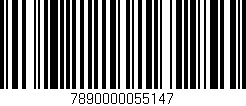 Código de barras (EAN, GTIN, SKU, ISBN): '7890000055147'