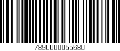 Código de barras (EAN, GTIN, SKU, ISBN): '7890000055680'