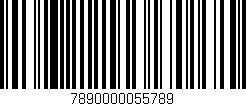Código de barras (EAN, GTIN, SKU, ISBN): '7890000055789'