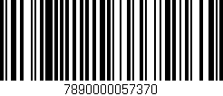 Código de barras (EAN, GTIN, SKU, ISBN): '7890000057370'
