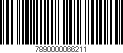 Código de barras (EAN, GTIN, SKU, ISBN): '7890000066211'
