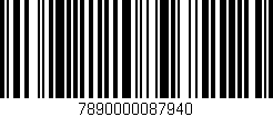 Código de barras (EAN, GTIN, SKU, ISBN): '7890000087940'