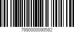 Código de barras (EAN, GTIN, SKU, ISBN): '7890000090582'