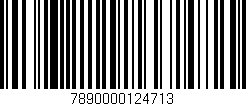 Código de barras (EAN, GTIN, SKU, ISBN): '7890000124713'