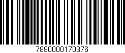 Código de barras (EAN, GTIN, SKU, ISBN): '7890000170376'