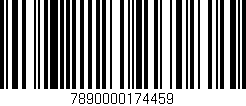 Código de barras (EAN, GTIN, SKU, ISBN): '7890000174459'