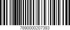 Código de barras (EAN, GTIN, SKU, ISBN): '7890000207393'