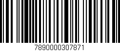 Código de barras (EAN, GTIN, SKU, ISBN): '7890000307871'