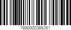 Código de barras (EAN, GTIN, SKU, ISBN): '7890000366281'