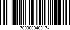 Código de barras (EAN, GTIN, SKU, ISBN): '7890000488174'