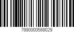 Código de barras (EAN, GTIN, SKU, ISBN): '7890000568029'