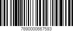 Código de barras (EAN, GTIN, SKU, ISBN): '7890000667593'