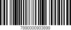 Código de barras (EAN, GTIN, SKU, ISBN): '7890000903899'