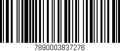 Código de barras (EAN, GTIN, SKU, ISBN): '7890003837276'