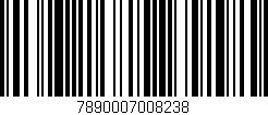 Código de barras (EAN, GTIN, SKU, ISBN): '7890007008238'