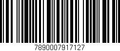 Código de barras (EAN, GTIN, SKU, ISBN): '7890007917127'