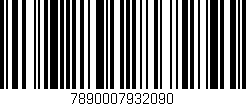 Código de barras (EAN, GTIN, SKU, ISBN): '7890007932090'