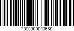 Código de barras (EAN, GTIN, SKU, ISBN): '7890009009660'