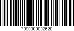 Código de barras (EAN, GTIN, SKU, ISBN): '7890009032620'