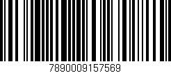 Código de barras (EAN, GTIN, SKU, ISBN): '7890009157569'