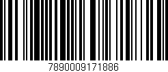 Código de barras (EAN, GTIN, SKU, ISBN): '7890009171886'