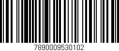Código de barras (EAN, GTIN, SKU, ISBN): '7890009530102'