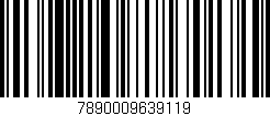 Código de barras (EAN, GTIN, SKU, ISBN): '7890009639119'