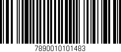 Código de barras (EAN, GTIN, SKU, ISBN): '7890010101483'