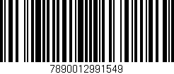 Código de barras (EAN, GTIN, SKU, ISBN): '7890012991549'