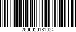 Código de barras (EAN, GTIN, SKU, ISBN): '7890020161934'